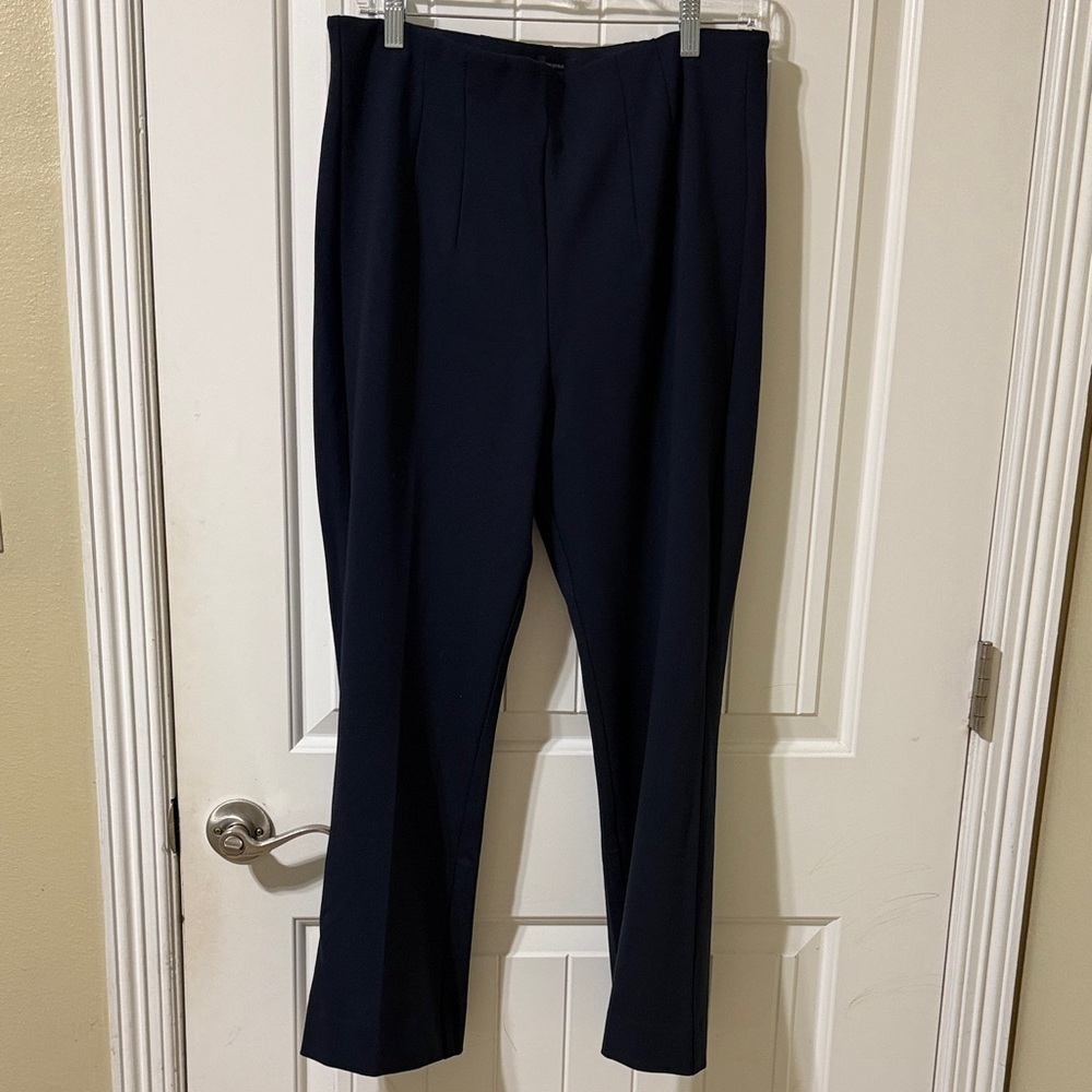Banana Republic Dark Blue bootcut cropped Women's Trousers